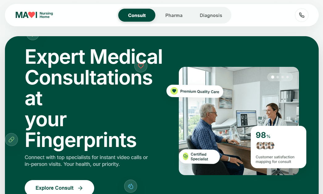 Hospital Management System - Dsquare Project Case Study